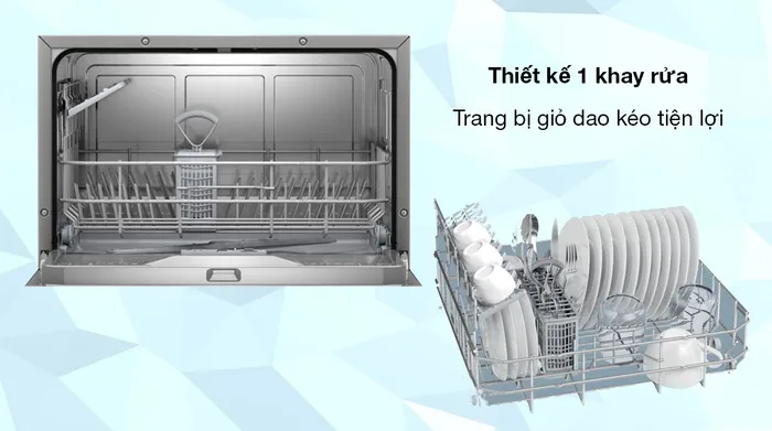 thiết kế 1 khay rửa 